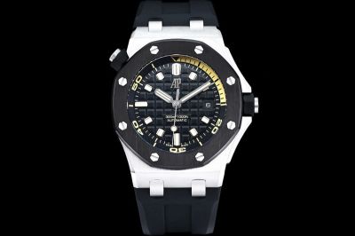 Swiss Made Audemars Piguet Royal Oak Offshore Diver  Black Bezel 42mm Watch